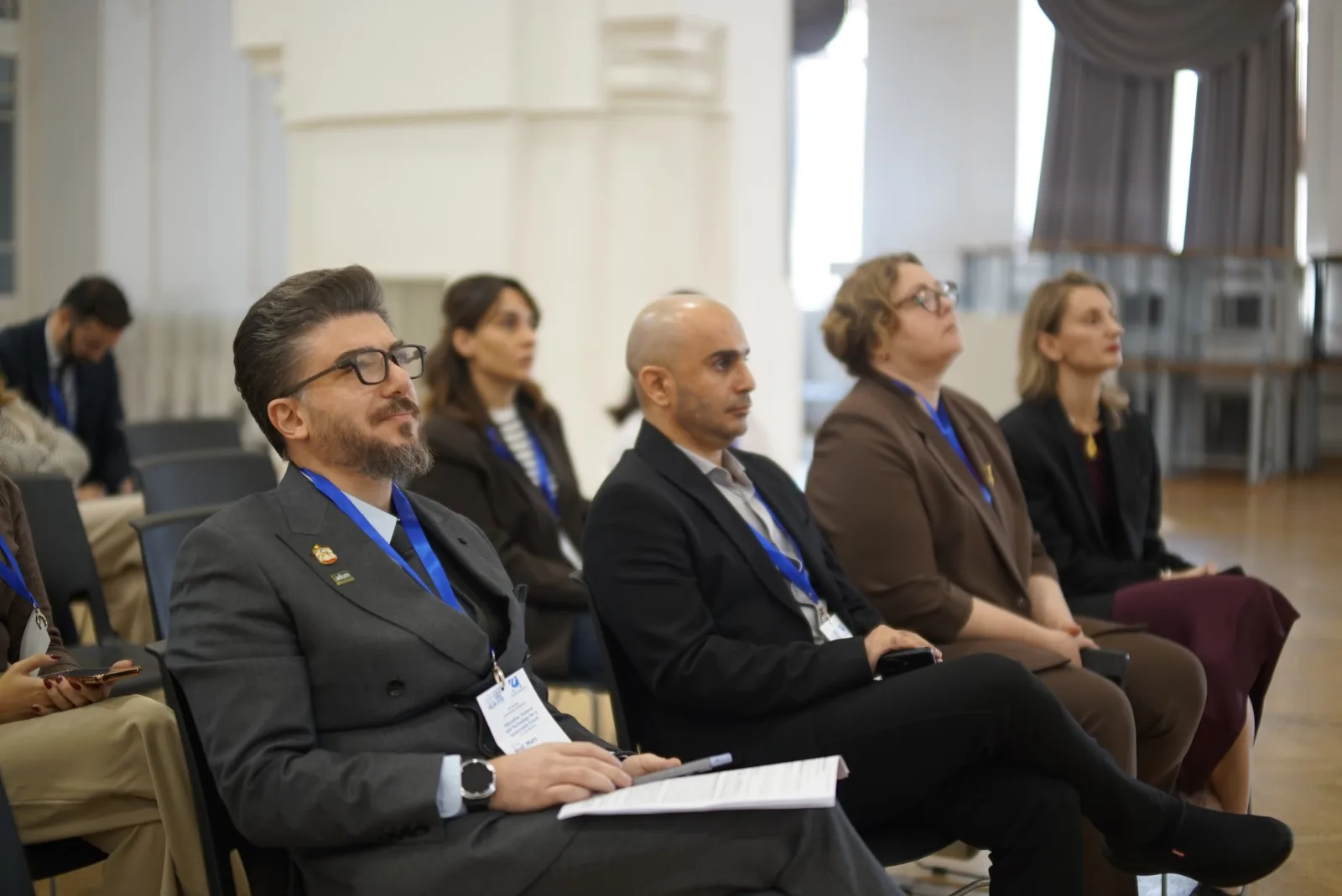 Professor Marc Audi, Provost at ADSM, delivering the keynote at the 11th International Conference at Caucasus University - photo 3