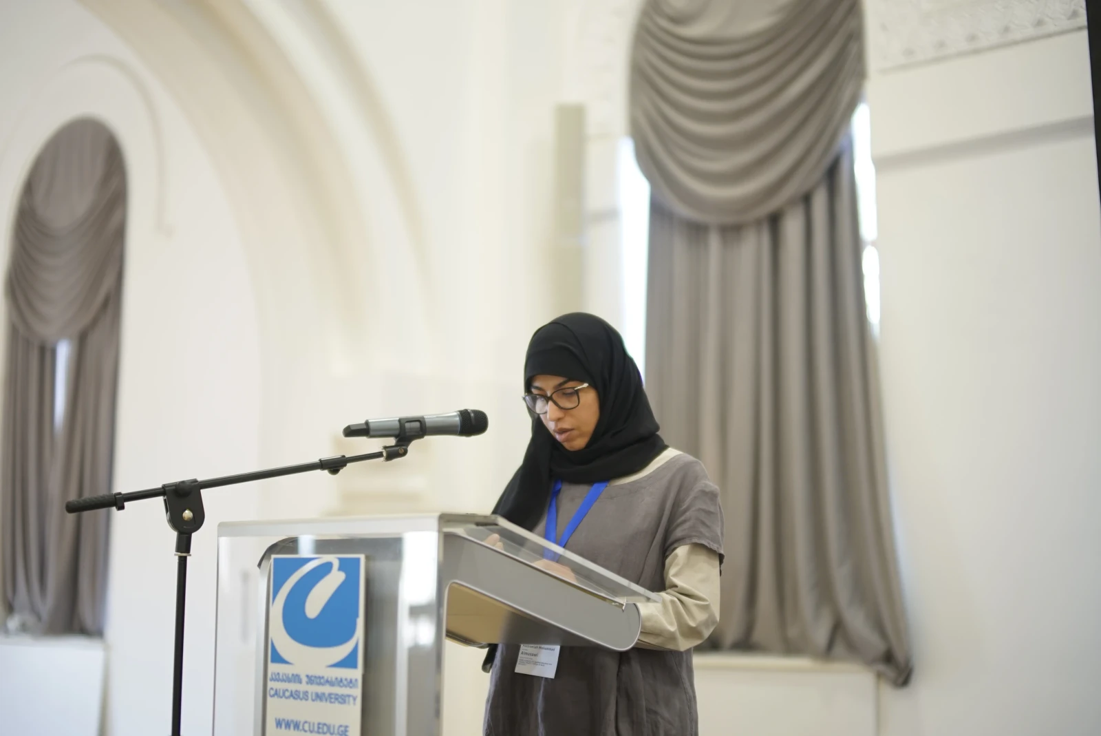 ADSM delegation at the 11th International Conference at Caucasus University - photo 2