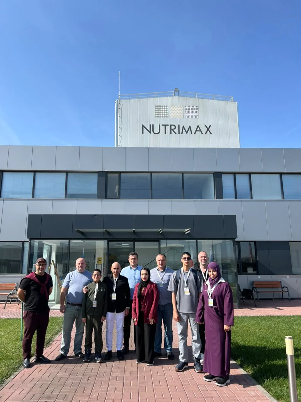 ADSM delegation with Dr. Boris Lezhava and the Nutrimax team at the Nutrimax plant in Tbilisi - photo 2